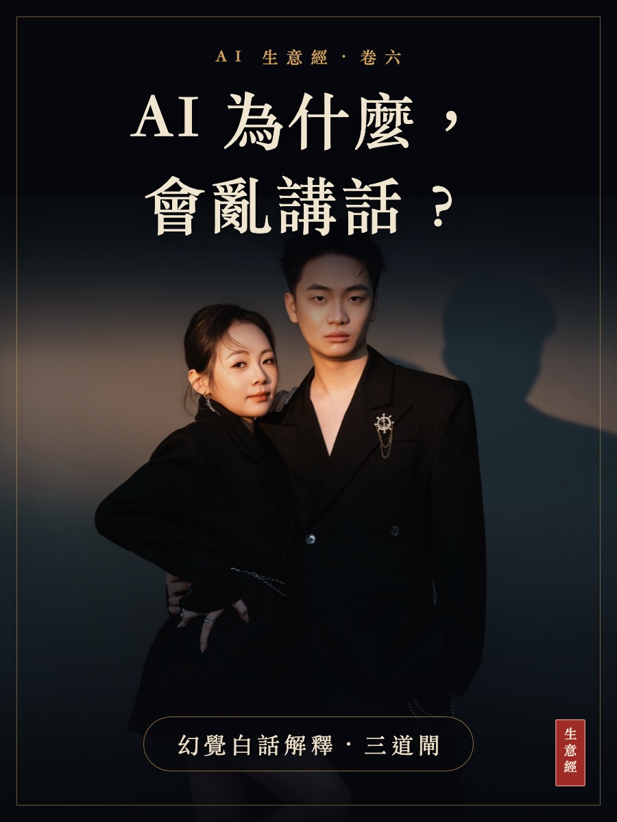 卷六：AI 為什麼會亂講話？幻覺白話解釋